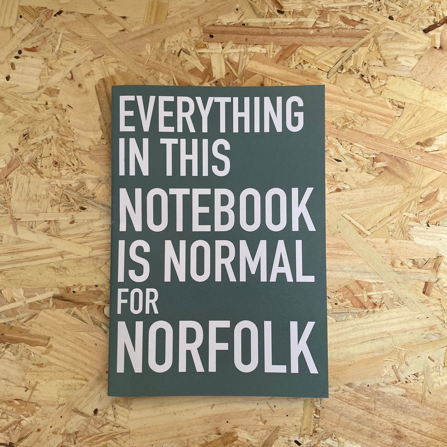 Normal for Norfolk notebook gift
