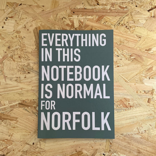 Normal for Norfolk notebook gift
