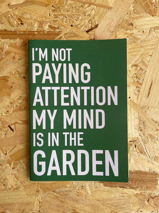 Gardening Notebook - gift for gardener