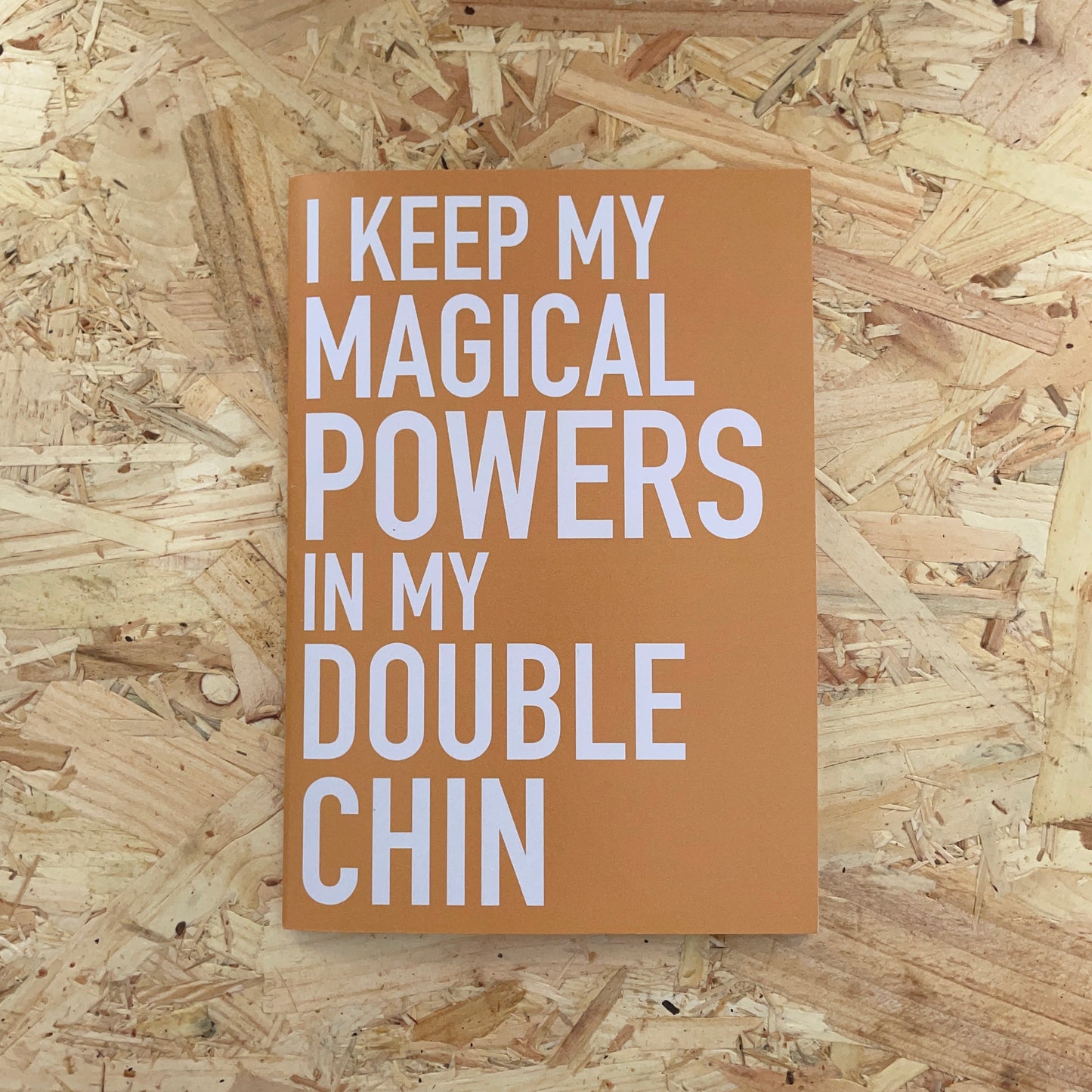 Double chin notebook gift