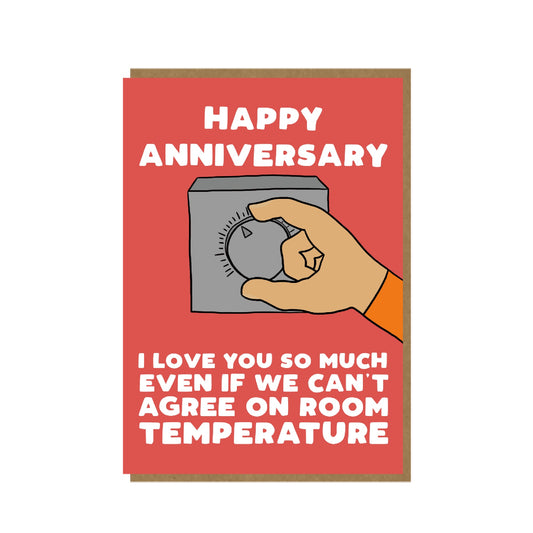 Room Temp - anniversary card