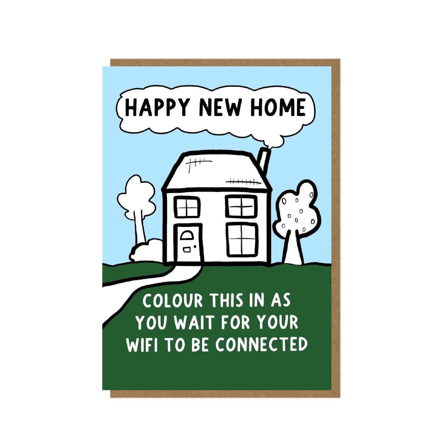 Wifi - funny new home card