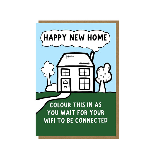 Wifi - funny new home card