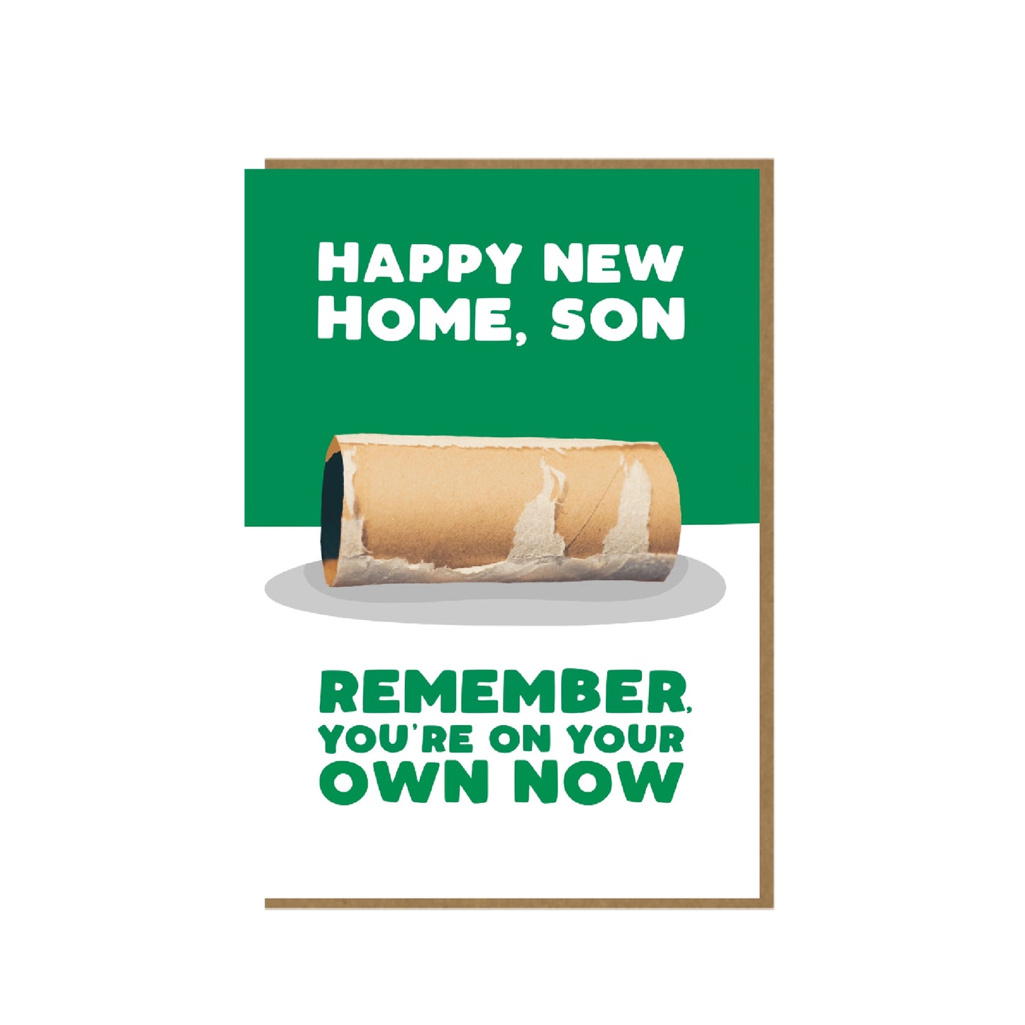 New home card for son