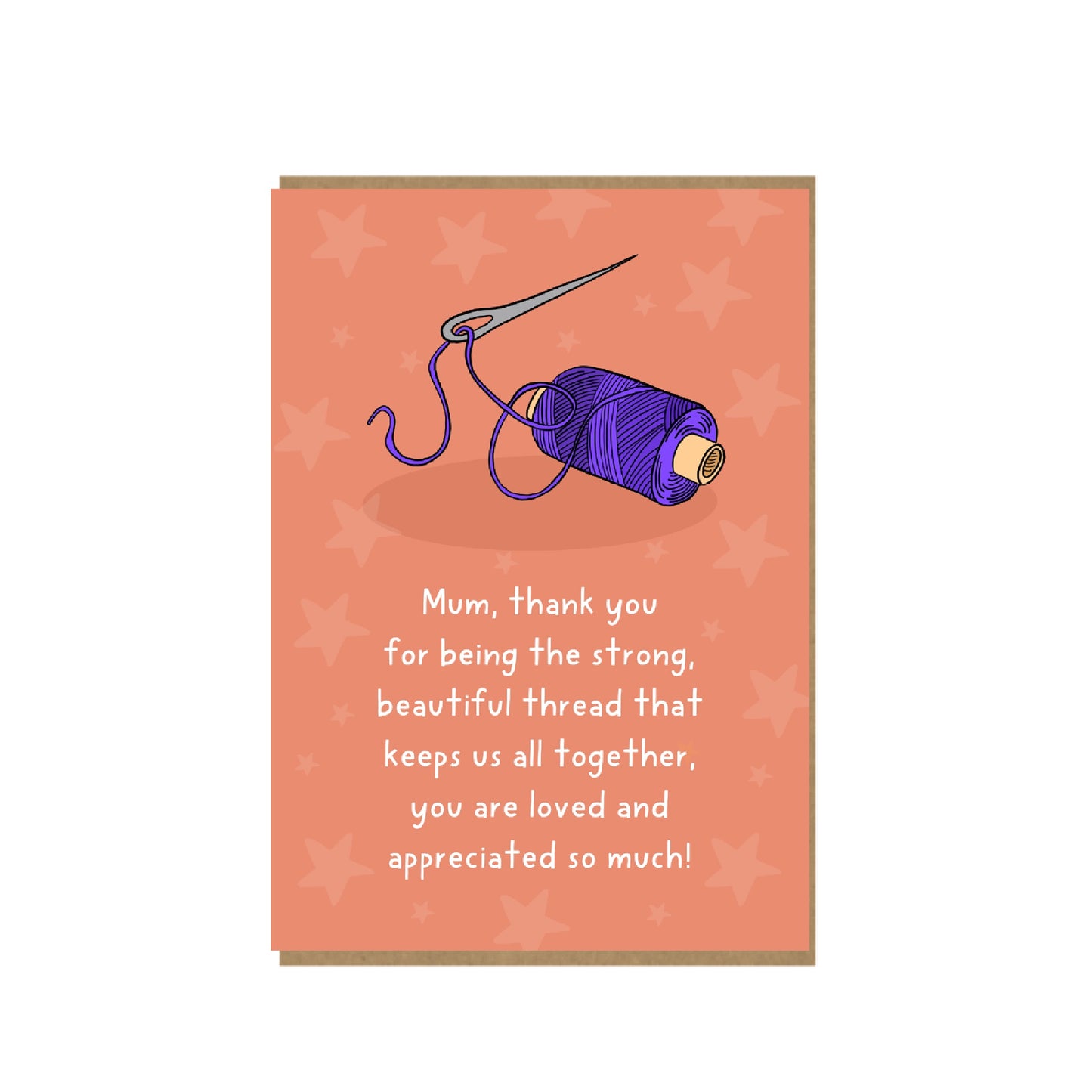 Strong Mum - birthday card for mum Mother's Day