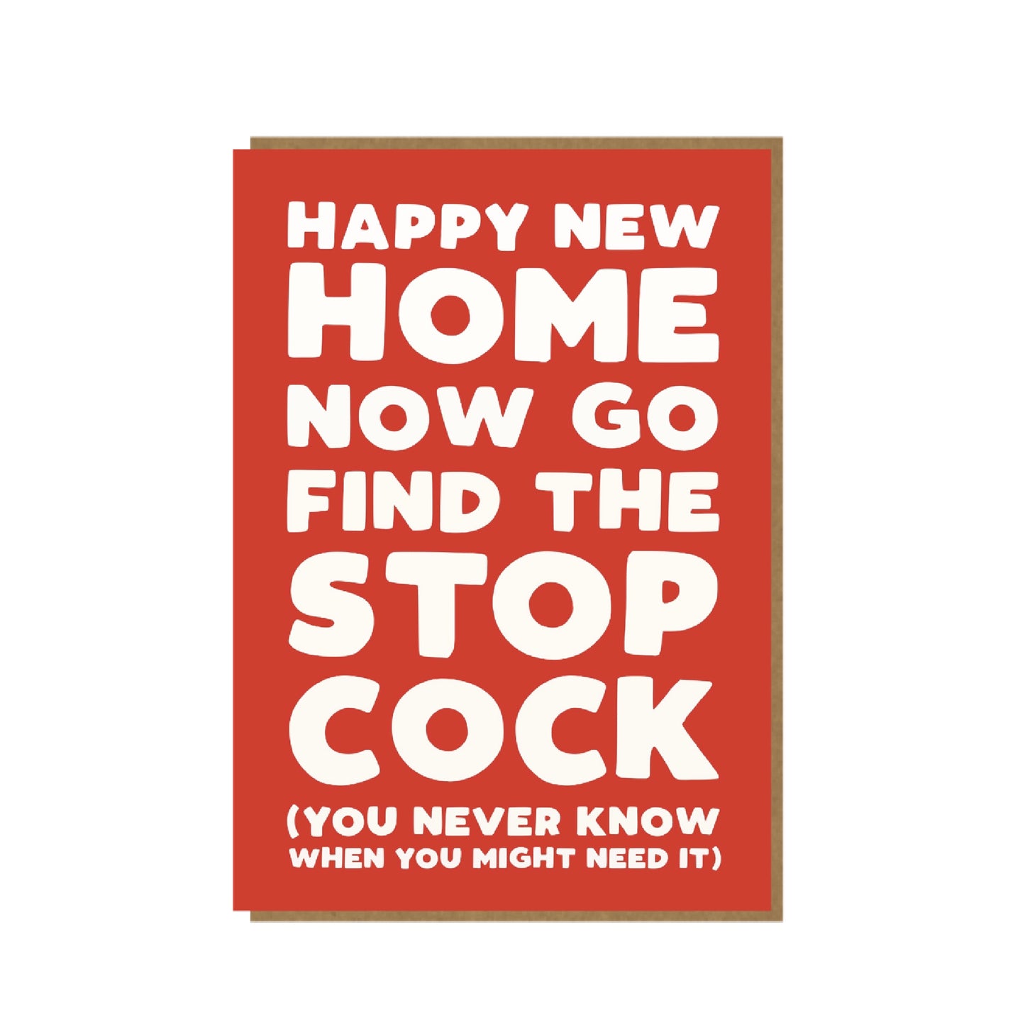Stop Cock - new home card