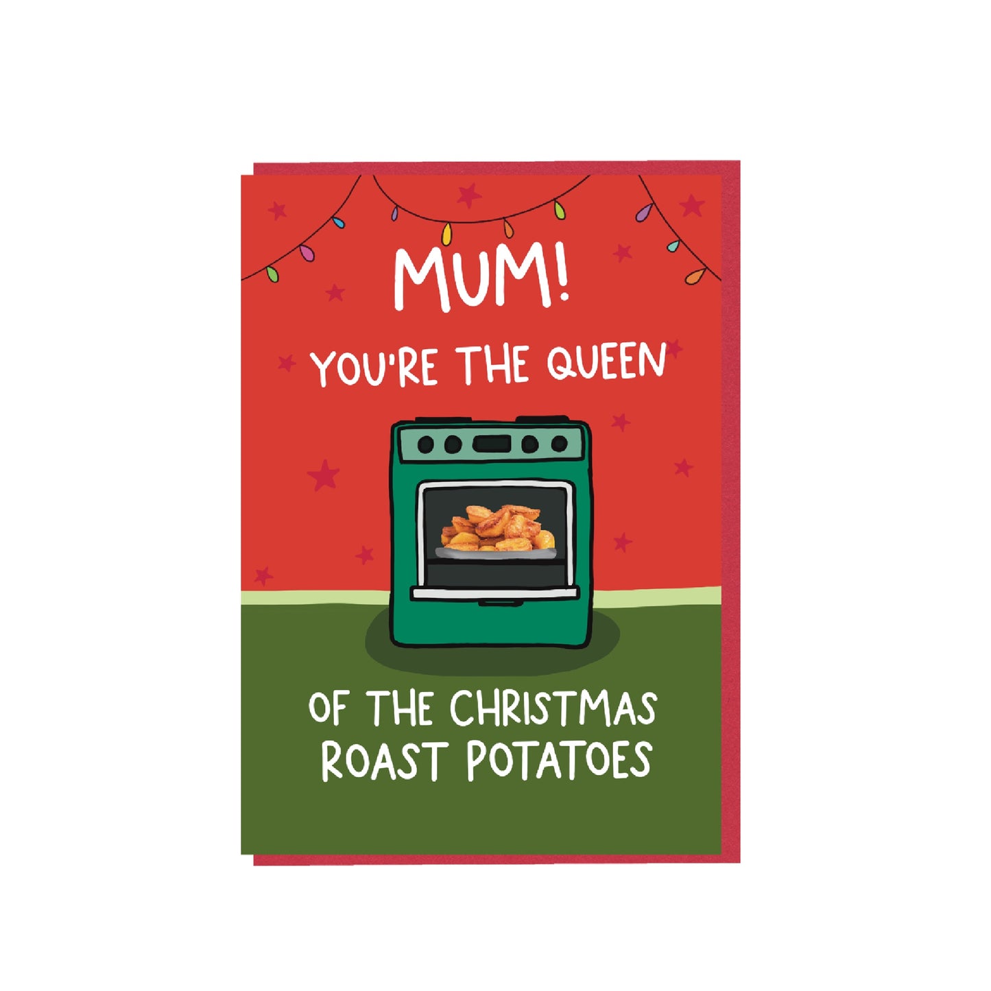 Mum Roasties - Christmas card for Mum
