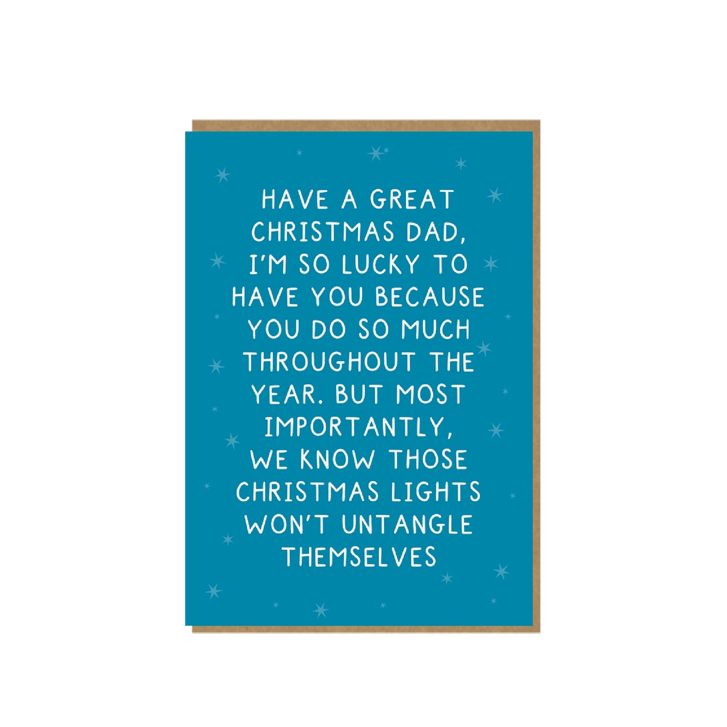 Dad Christmas card