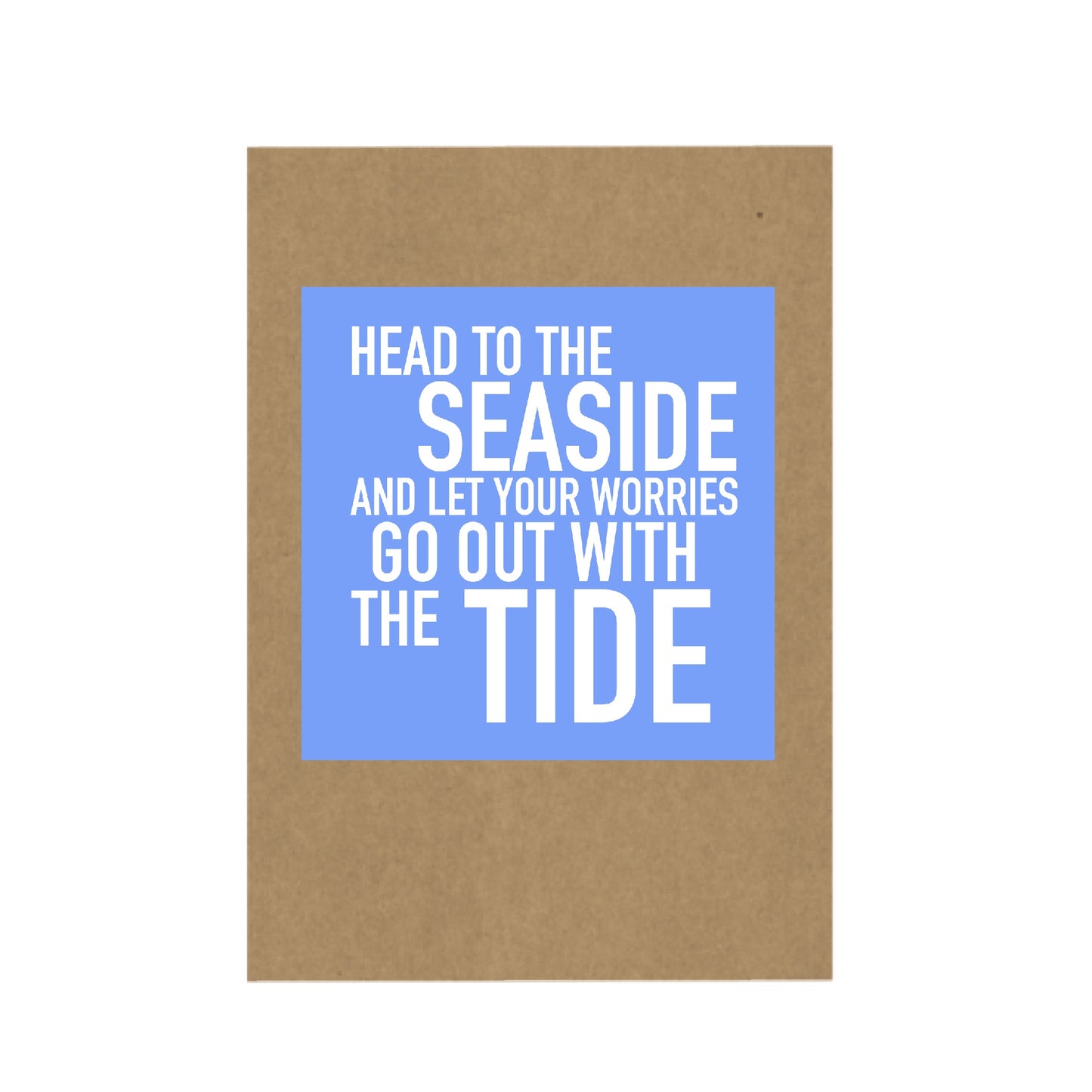 Seaside Coaster Card