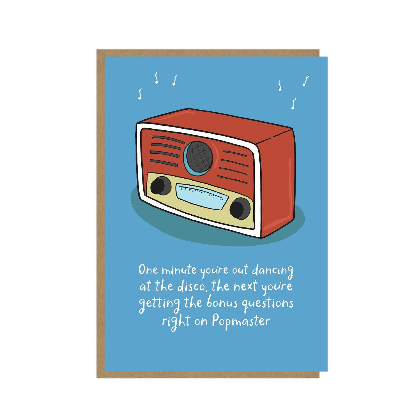 Popmaster funny birthday card