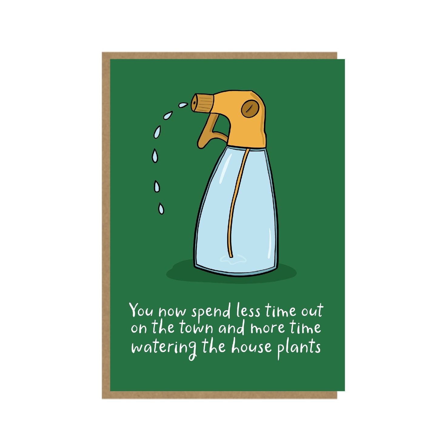 House Plant - funny card for gardener