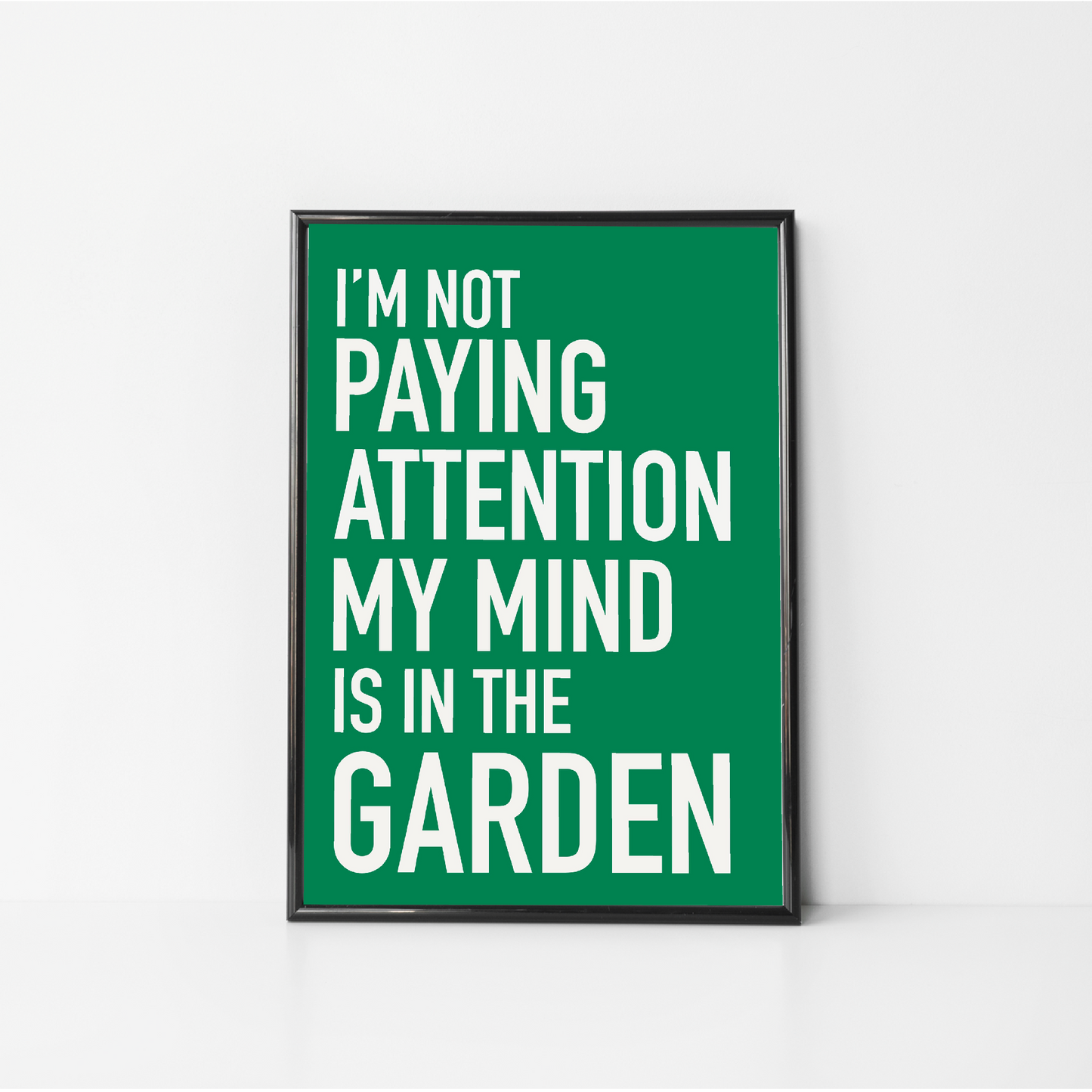 Garden - wall art gift for garden lover