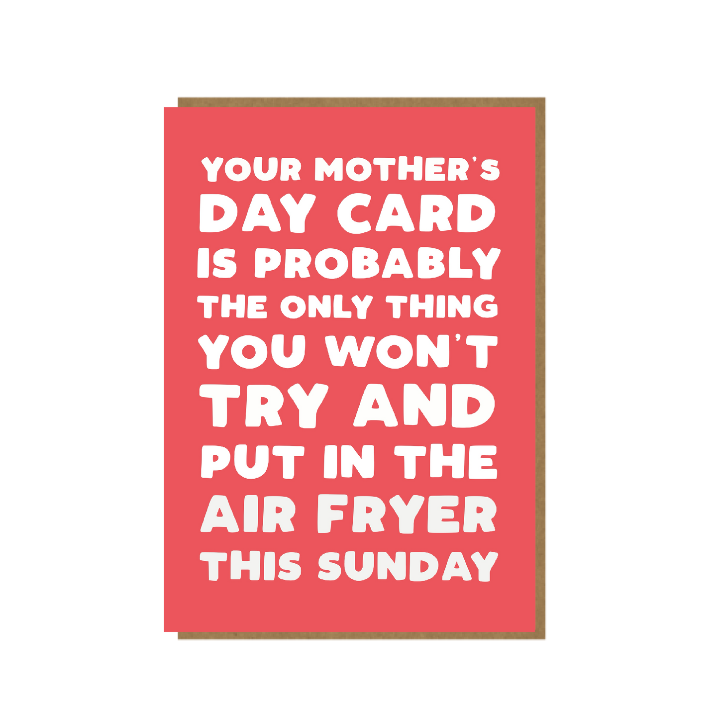 Air Fryer - Mother's Day card