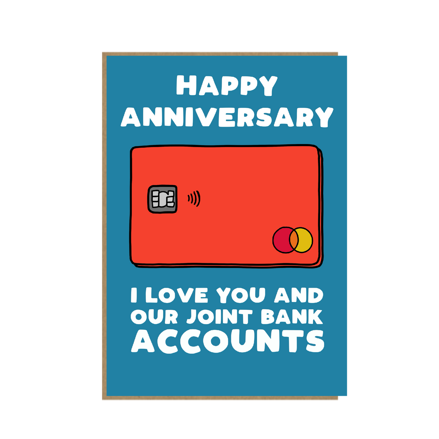 Joint Account - funny anniversary card