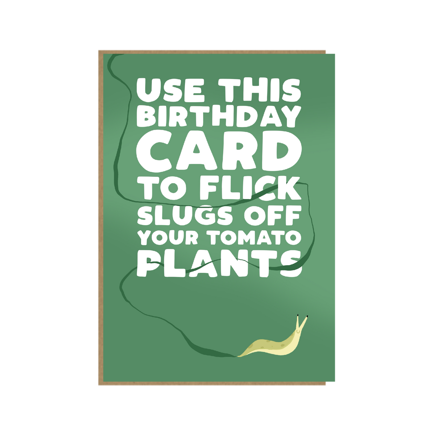 Tomato Plants - funny birthday card for garden lover