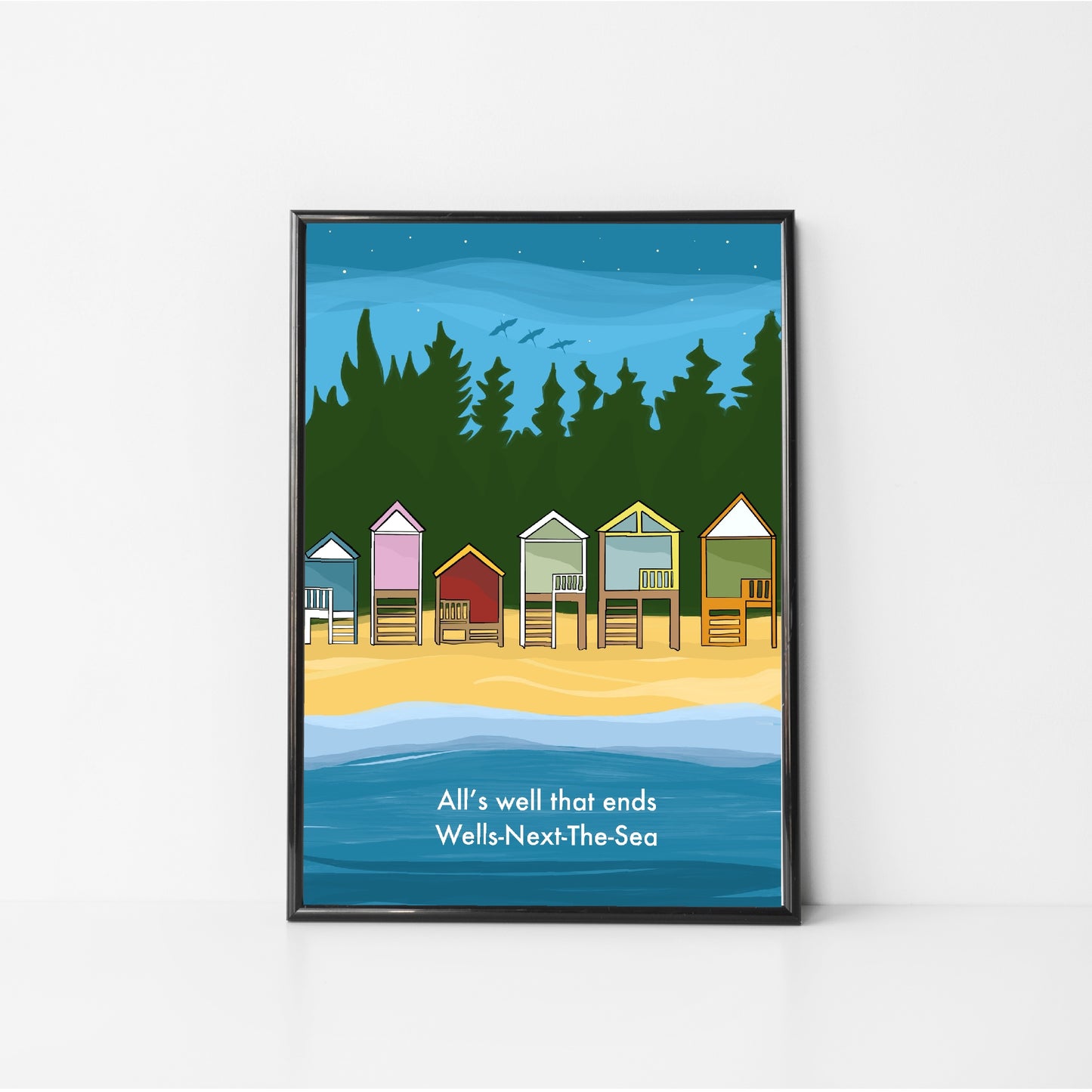 All's Wells Print - Norfolk wall art