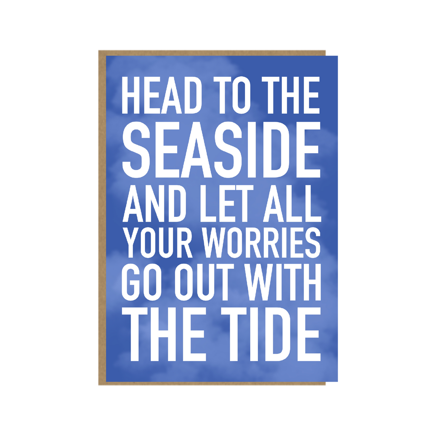 Tide Card - Seaside - Mental Health Card