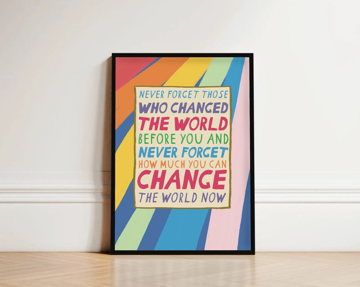 Queer Art - LGBTQIA Print - Motivational Love Print