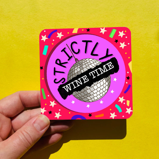 Funny Drinks Coaster - Strictly Come Dancing Coaster