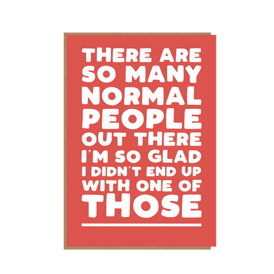 Normal People Card