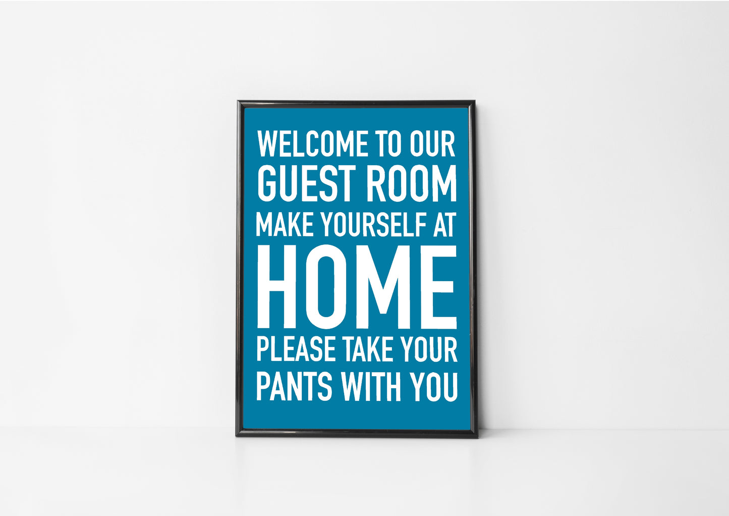 Guest Room - wall art gift
