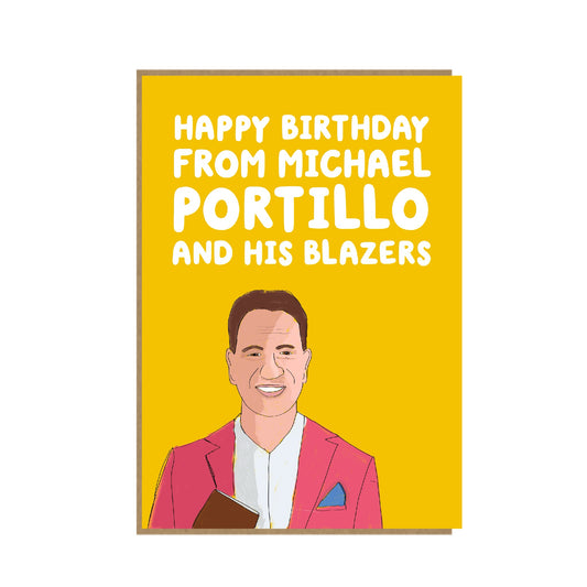 Michael Portillo - Funny Birthday Card
