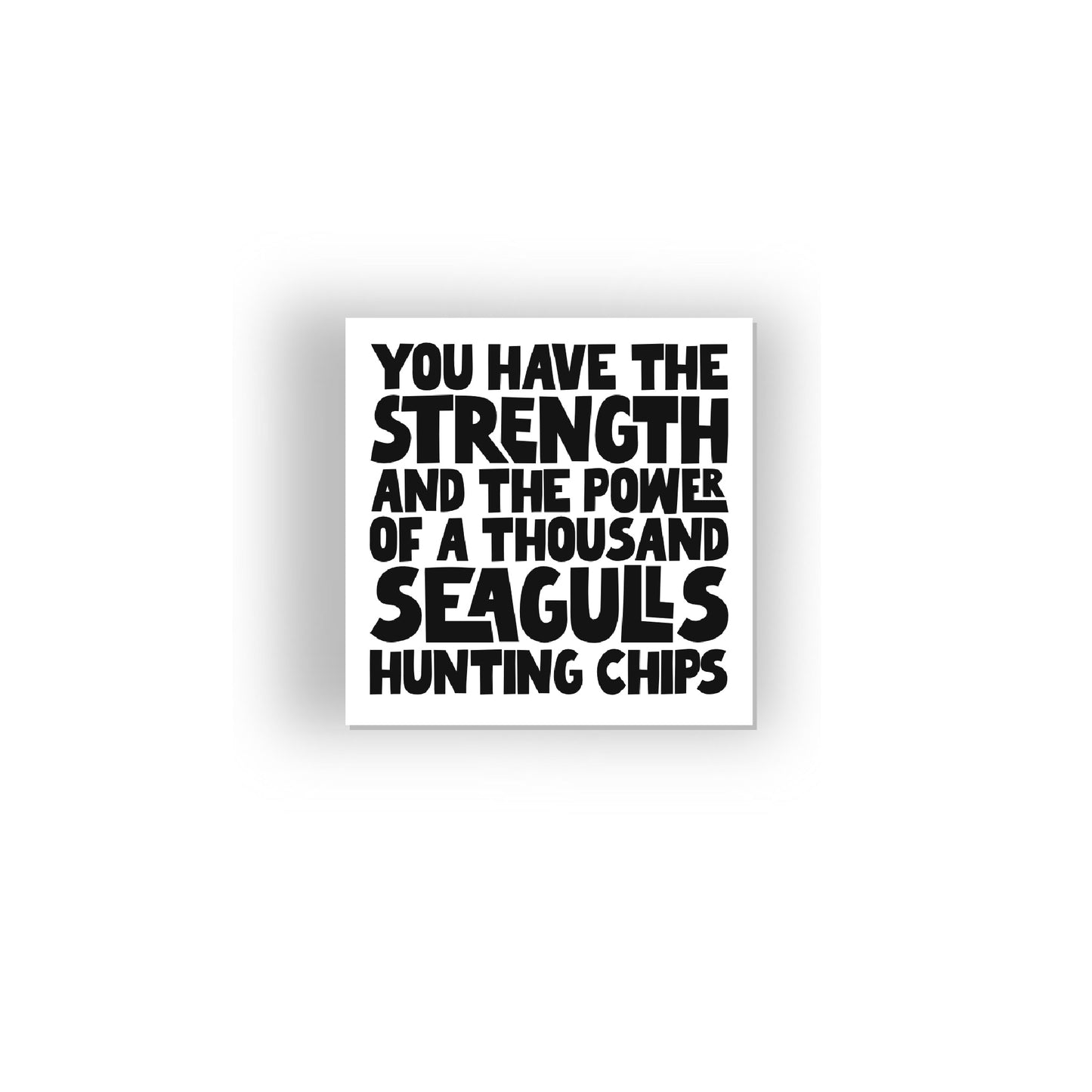 Seagull Fridge Magnet - Funny Gift