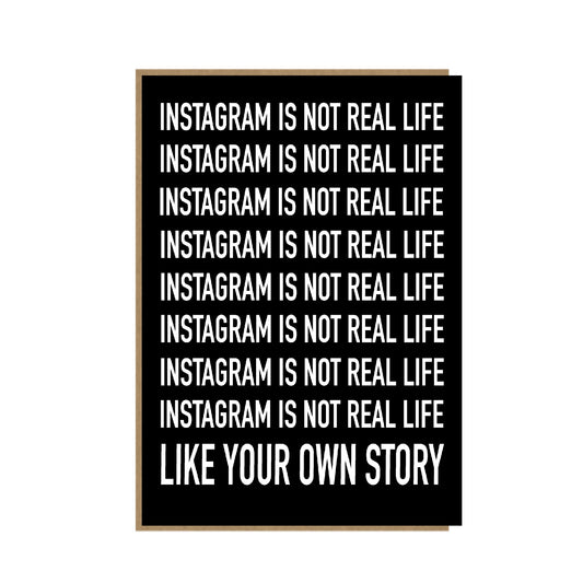 Instagram Card - Inspirational Card - Social Media