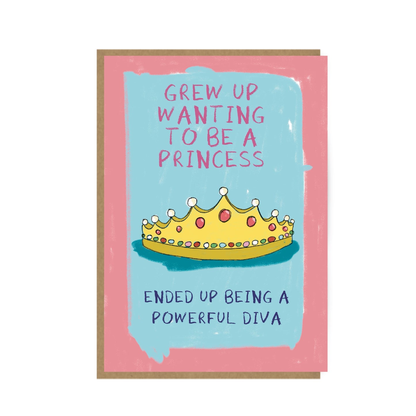 Princess Card - Funny Diva Card - Nostalgic Card