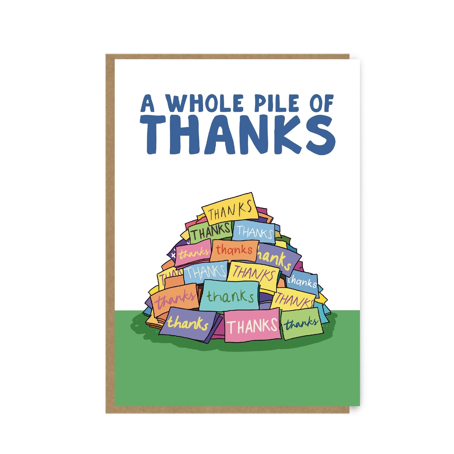 A Pile of Thanks - Thank you Card