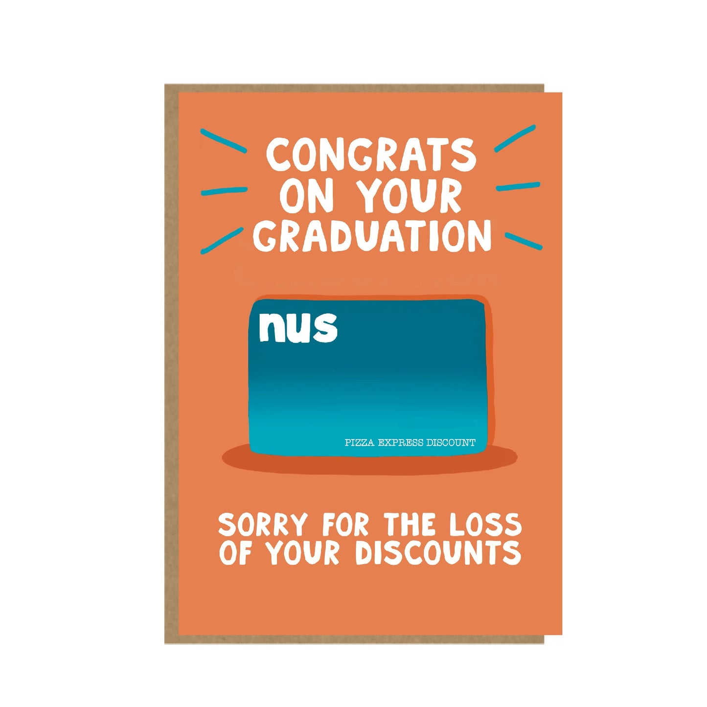 NUS congratulations on your graduation card