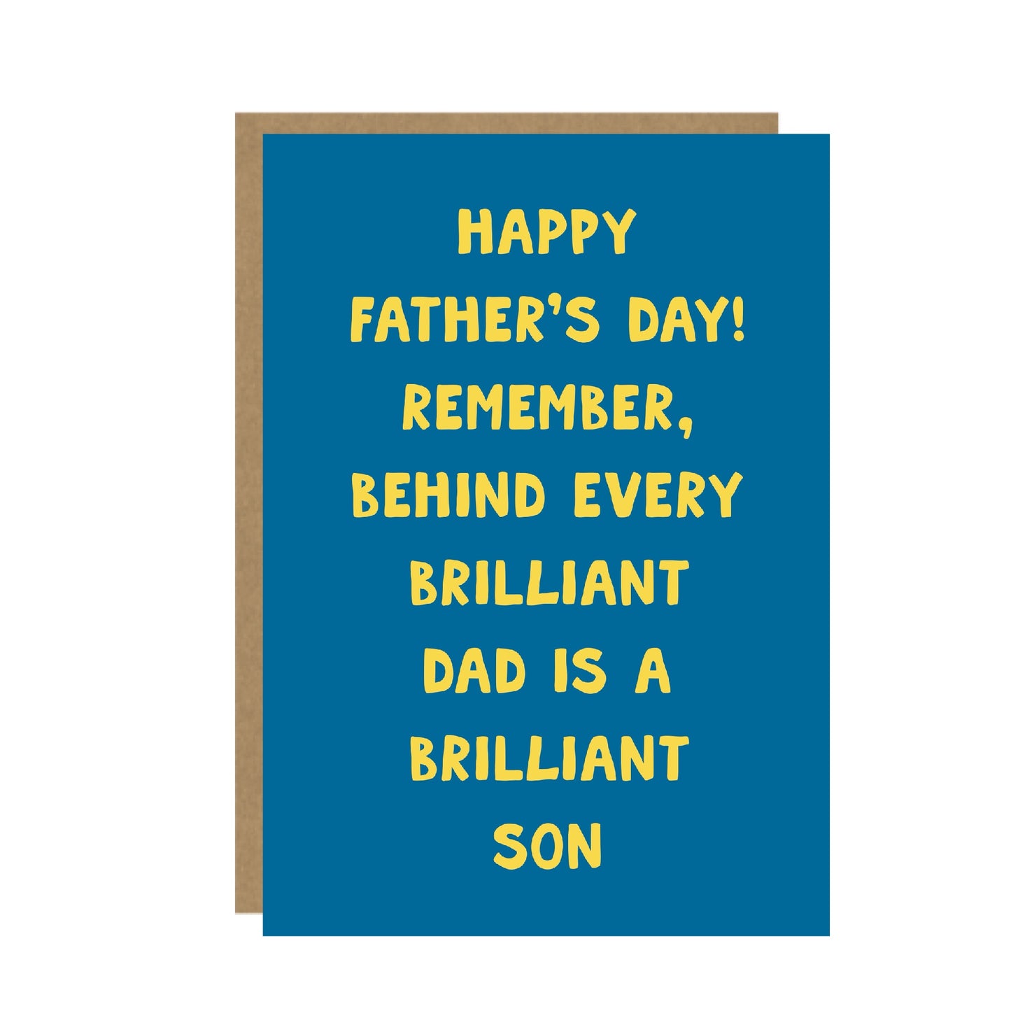 Funny Father's Day Card - For Dad from Son