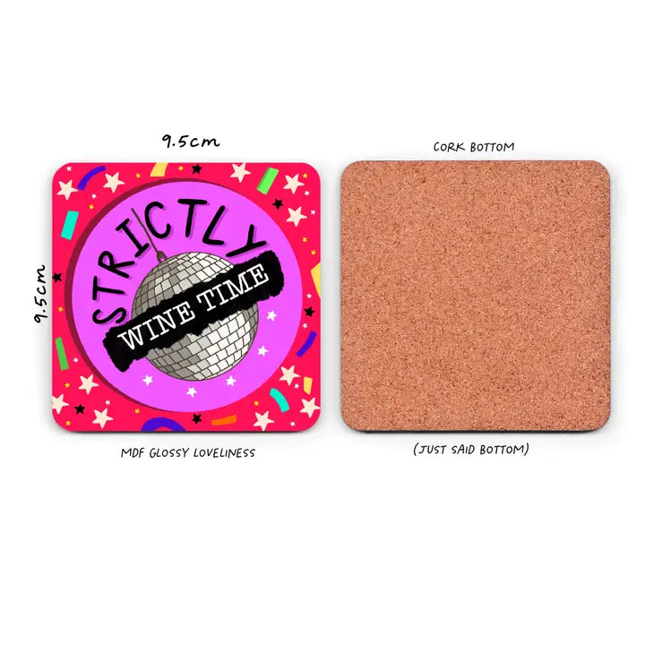 Funny Drinks Coaster - Strictly Come Dancing Coaster