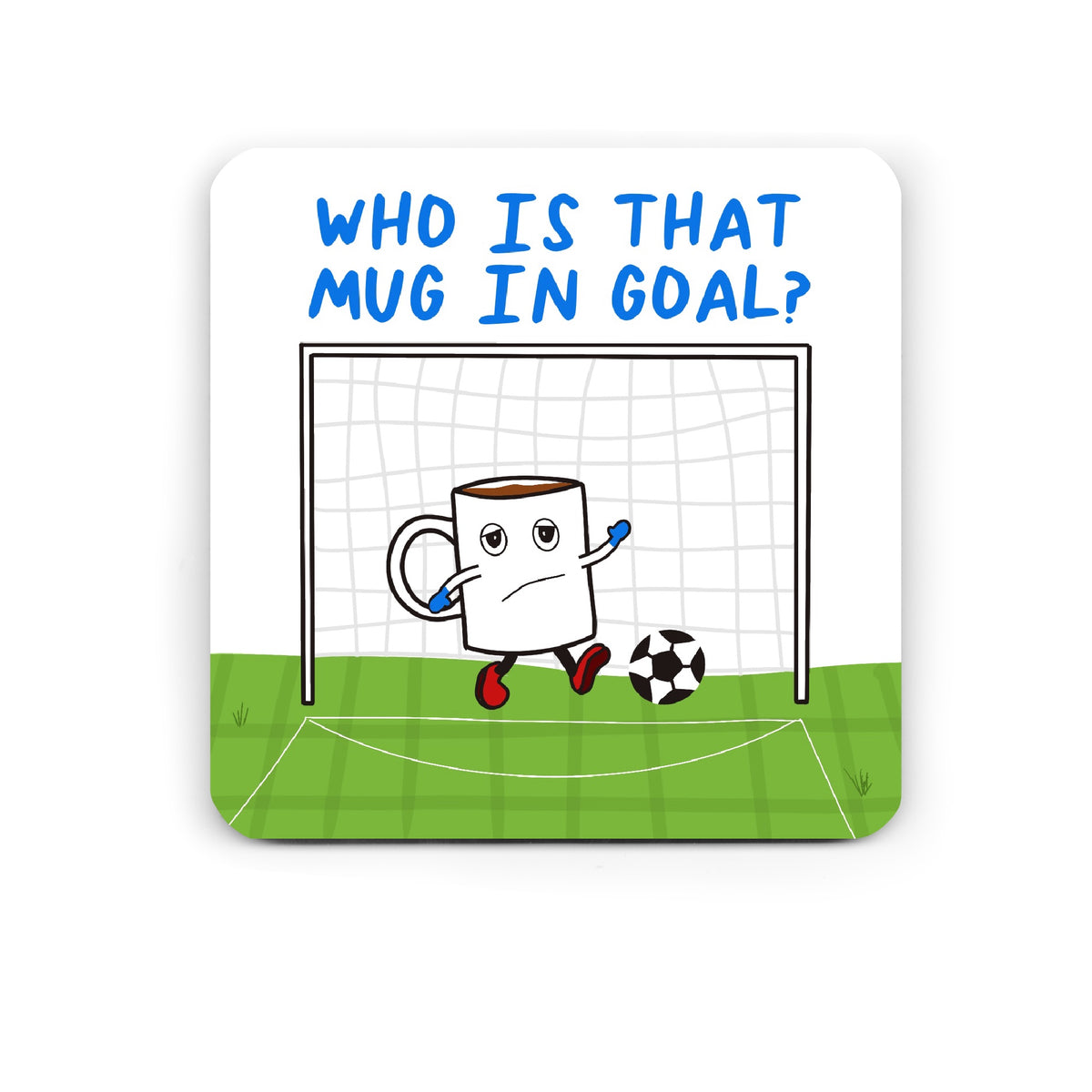 Funny Drinks Coaster - Football Fan - Funny Coaster