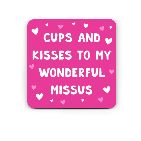 Funny Drinks Coaster - Wife Gift- Tea Lover - Wife Valentine's Gift