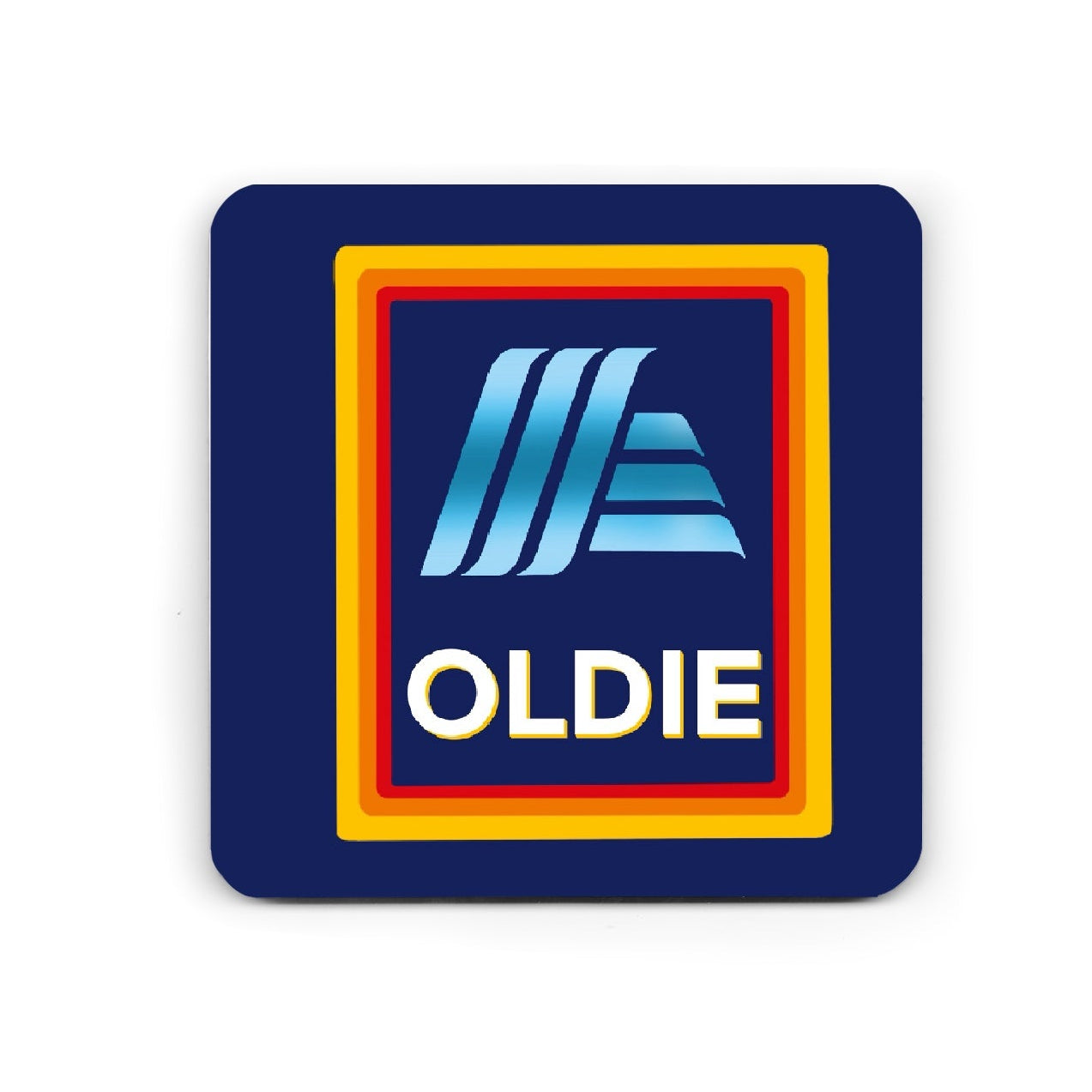 Logo of the brand 'OLDIE' on a white background