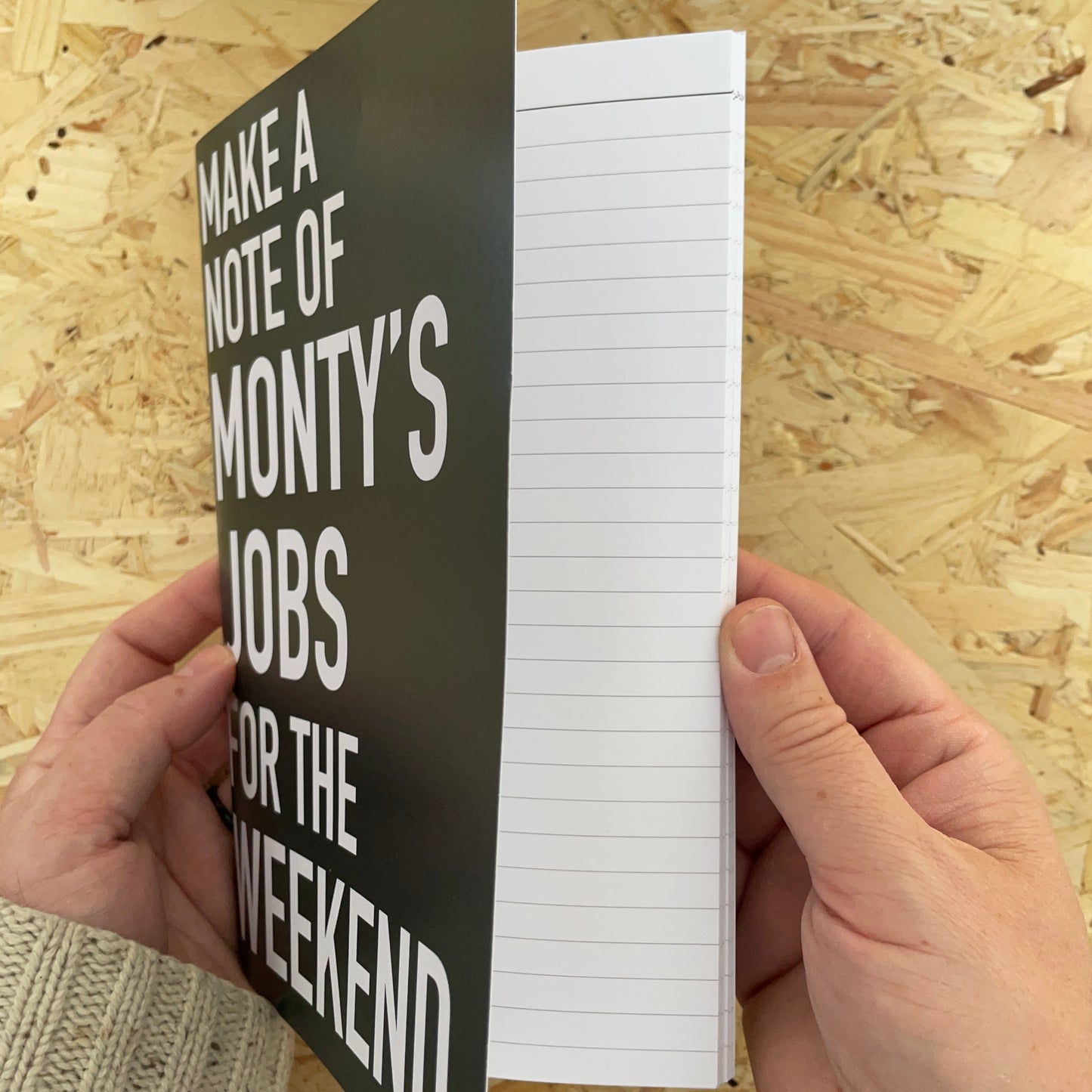 Monty Don notebook gift for gardener