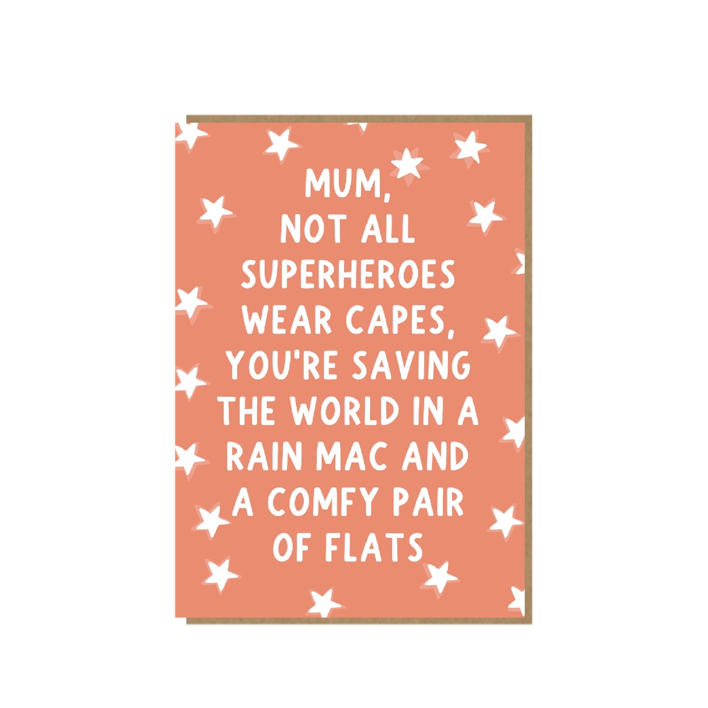 Superhero - birthday card for mum Mother's Day