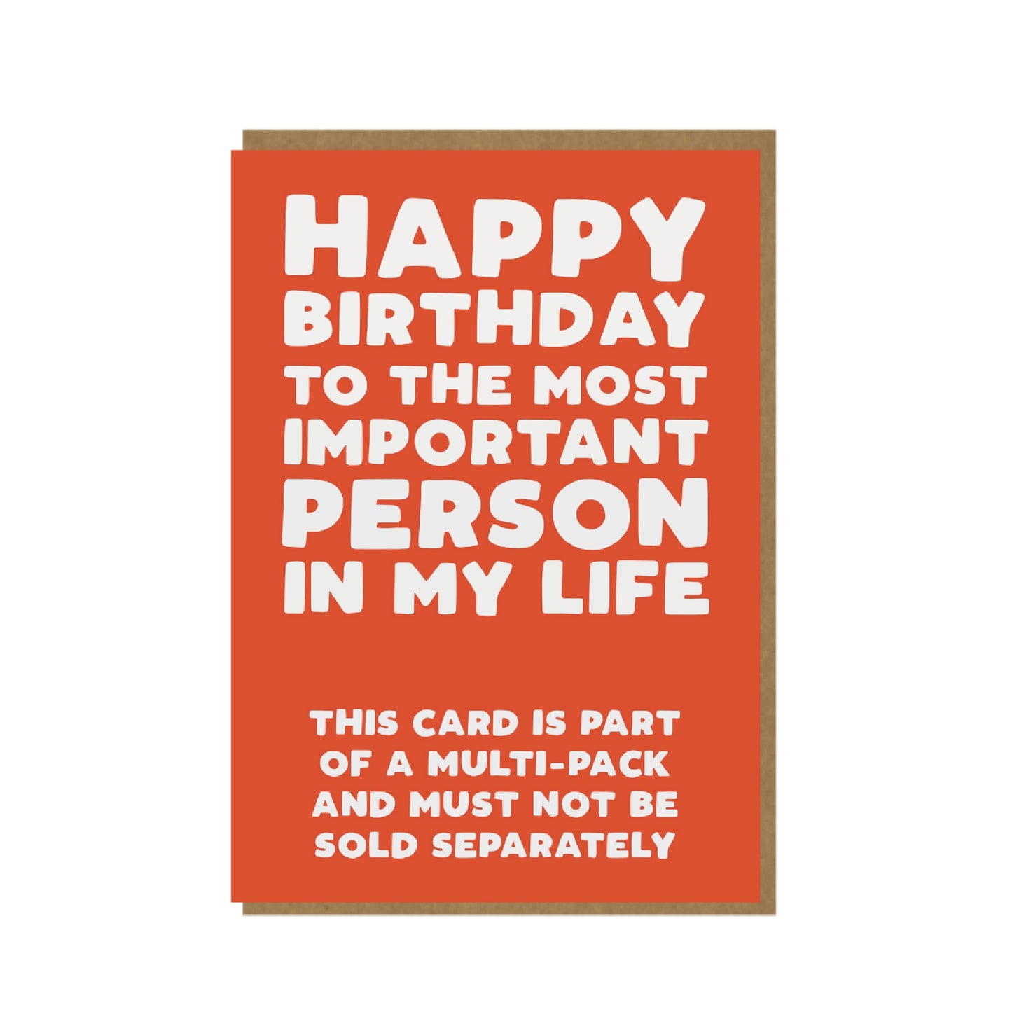 Multi Pack - funny birthday card