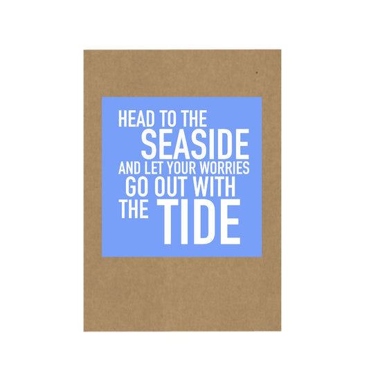 Seaside Coaster Card