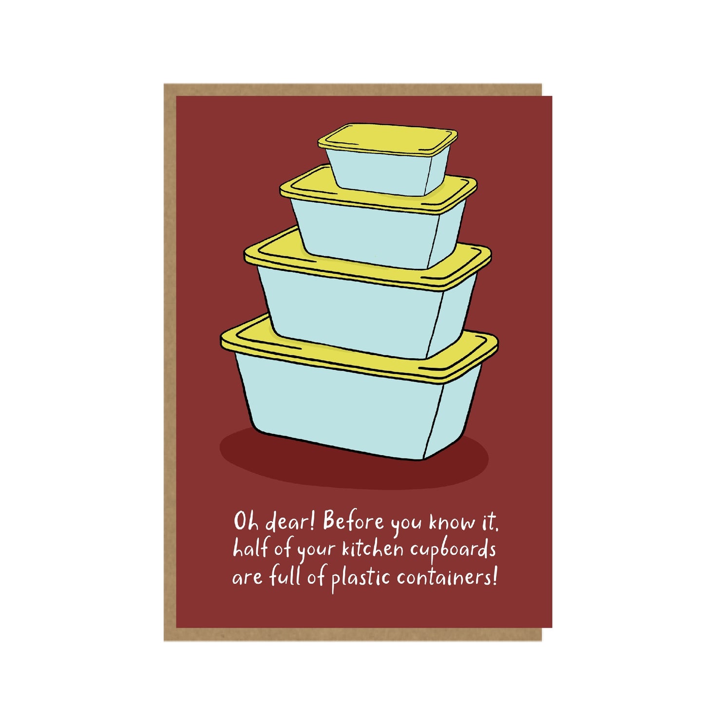 Tupperware - funny birthday card