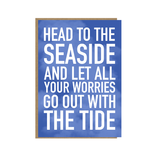 Tide Card - Seaside - Mental Health Card