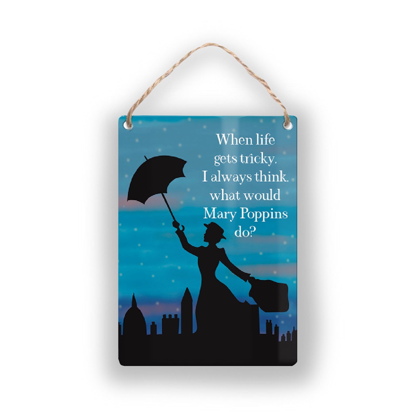 Mary Poppins - Mini Metal Kitchen Sign