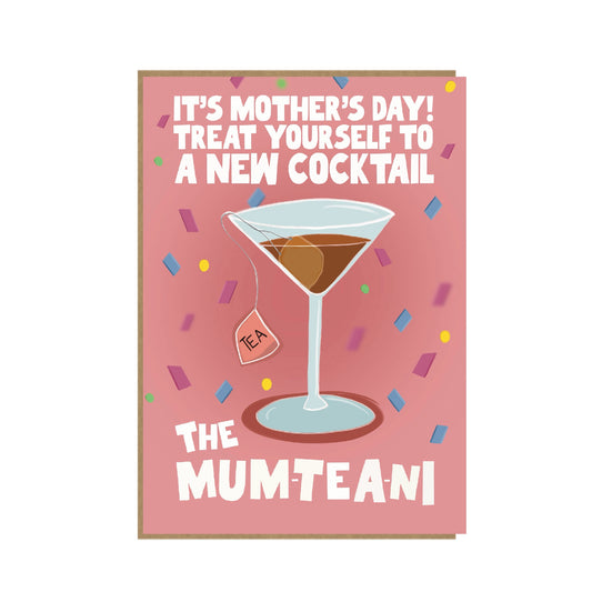 Mumteani Cocktail - funny Mother's Day card