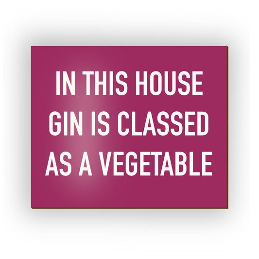 Funny Gin Gift - Dinner Placemat