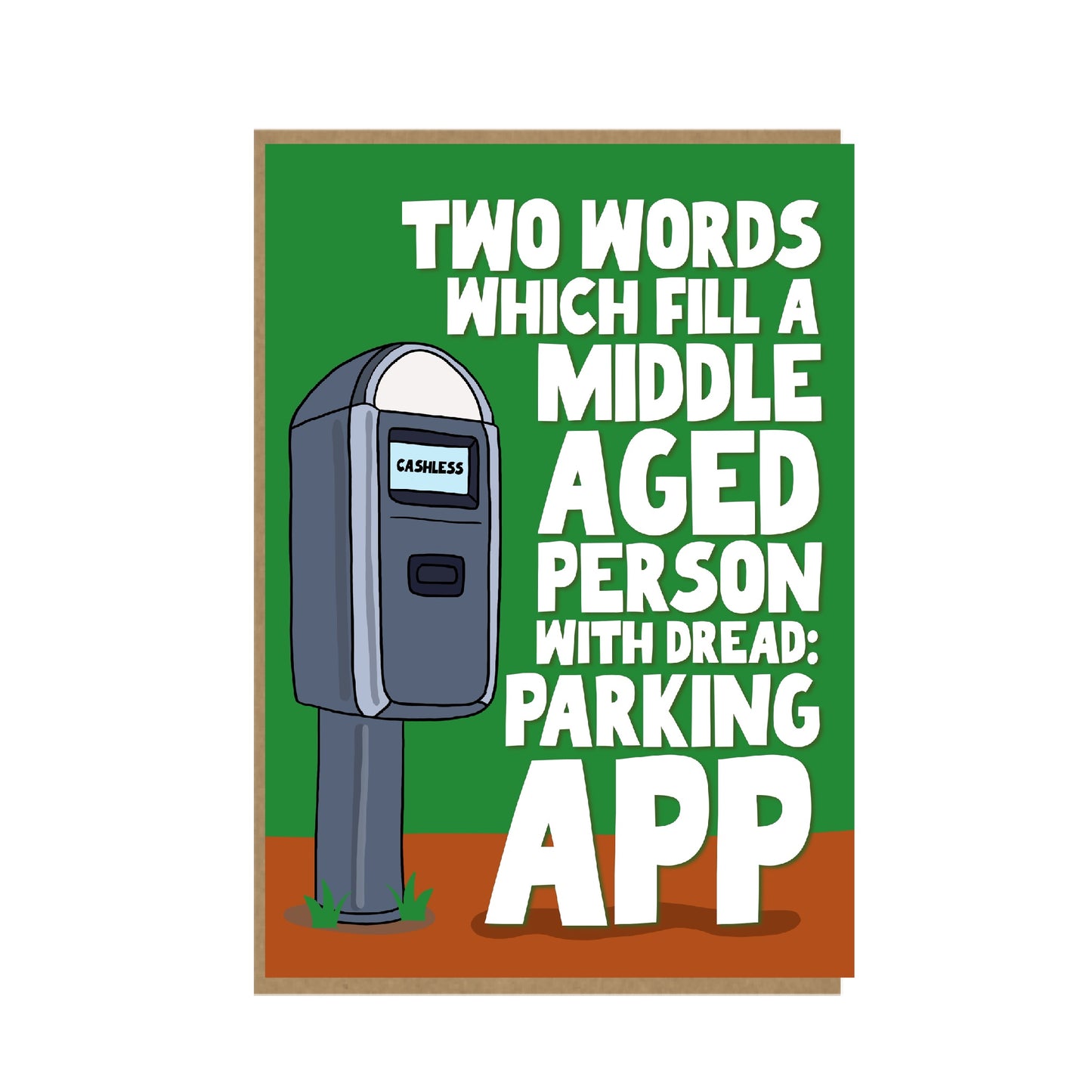 Parking App - Funny Birthday Card