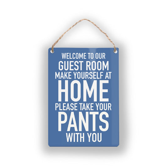 Guestroom - Mini Metal Kitchen Sign