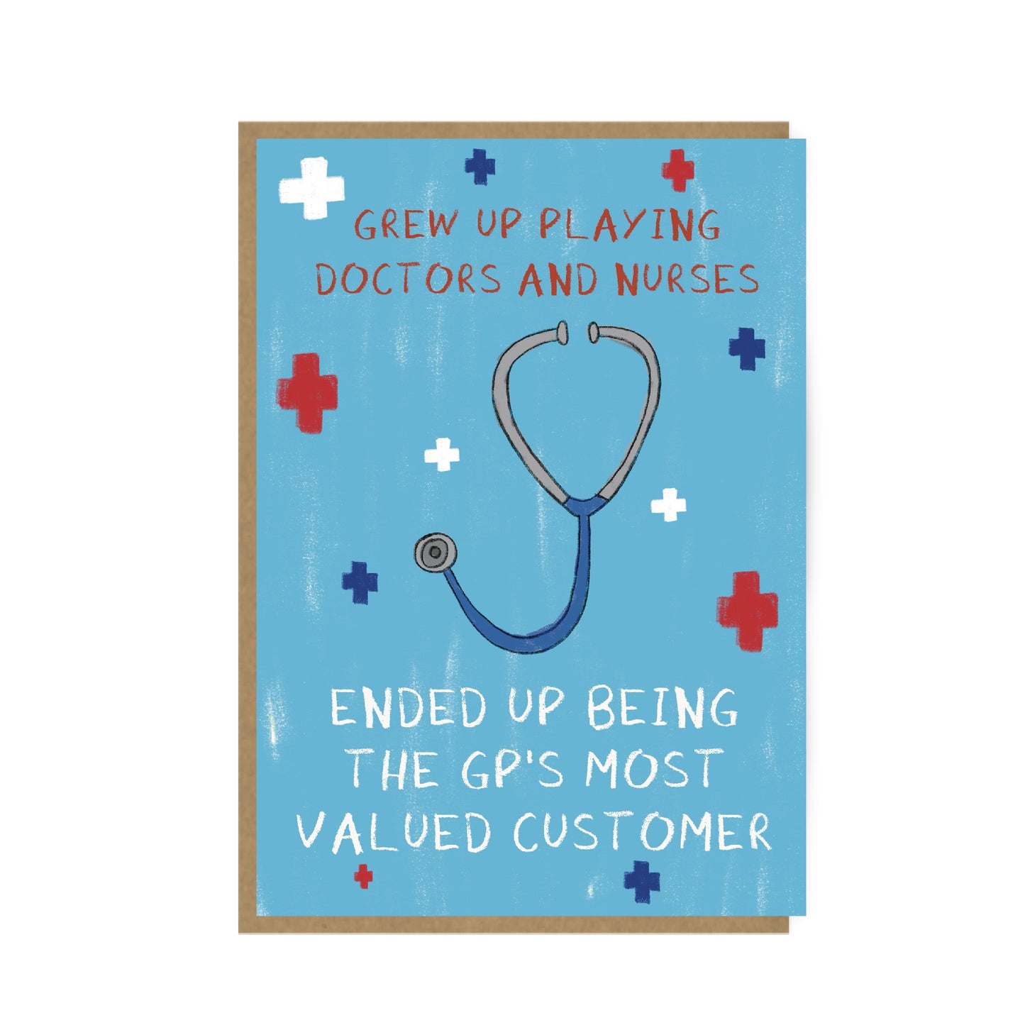 Doctors and Nurses Card - Funny GP Card - Nostalgic Card