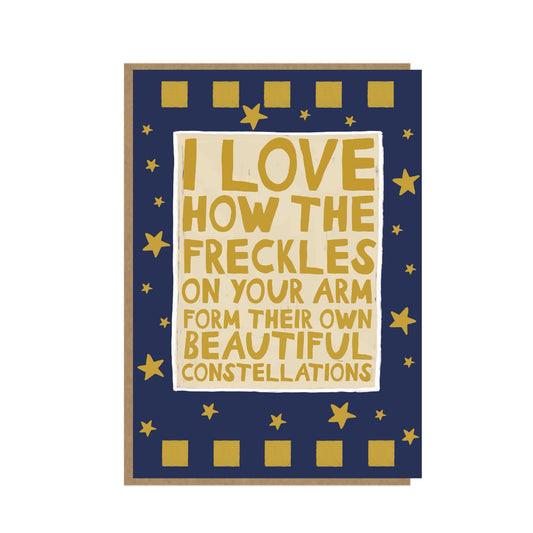 Beautiful Constellation Card - Stars Card - Bold and Bright