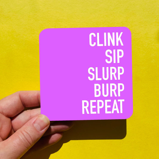Funny Drinks Coaster - Funny Stocking Filler